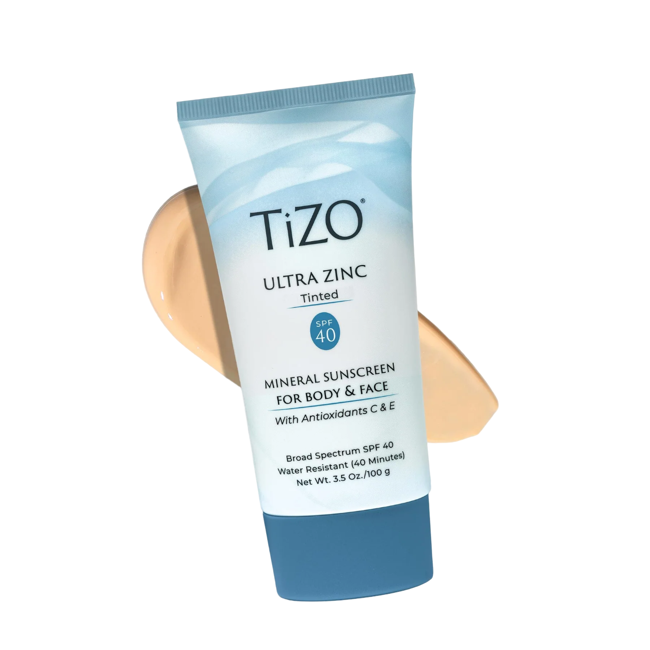 Крем солнцезащитный для лица и тела с оттенком TiZO Ultra Zinc Body & Face Tinted SPF 40, 100 г - фото 2