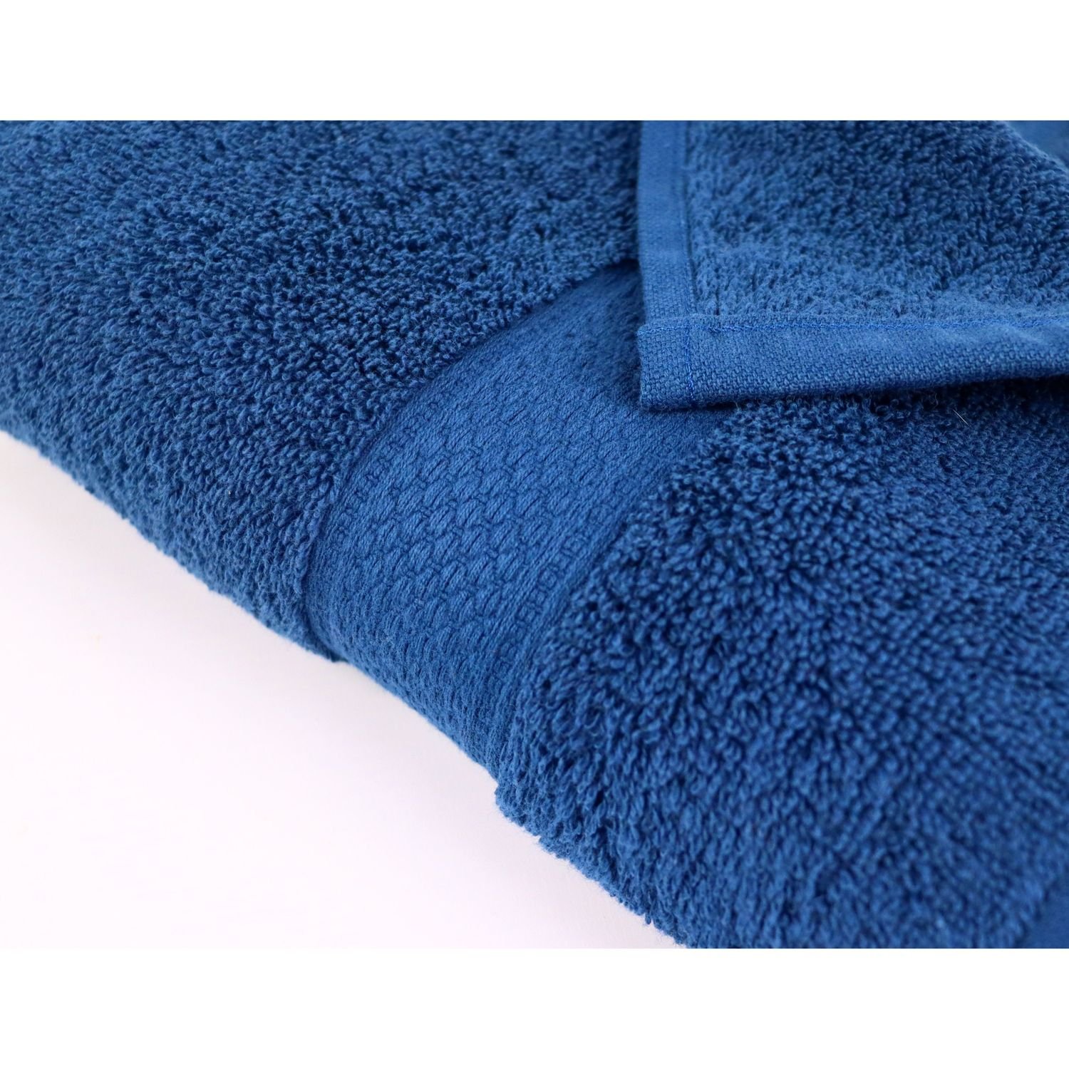 Рушник Izzihome Colorful Lacivert махровий 100х50 см темно-синій (39453) - фото 4