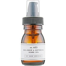 Масло для смягчения бороды Depot 403 Pre-Shave & Softening Beard Oil SWEET ALMOND 30 мл - фото 2