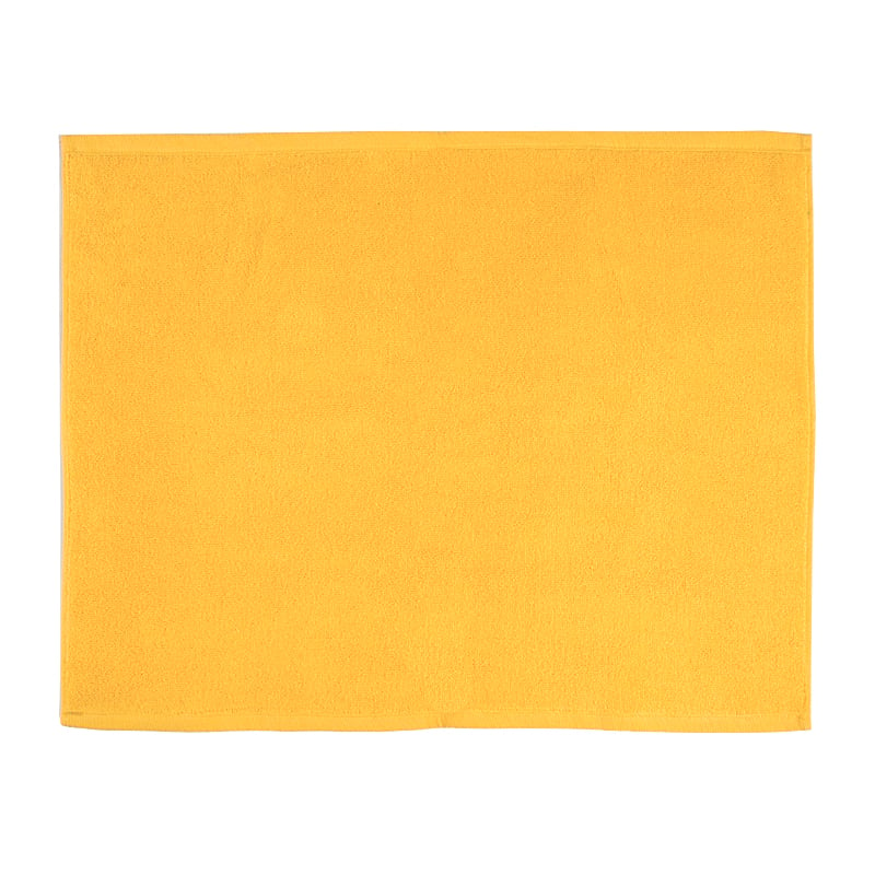 Рушник махровий Ярослав, 90х50 см, жовтий (38076_жовтий) - фото 1