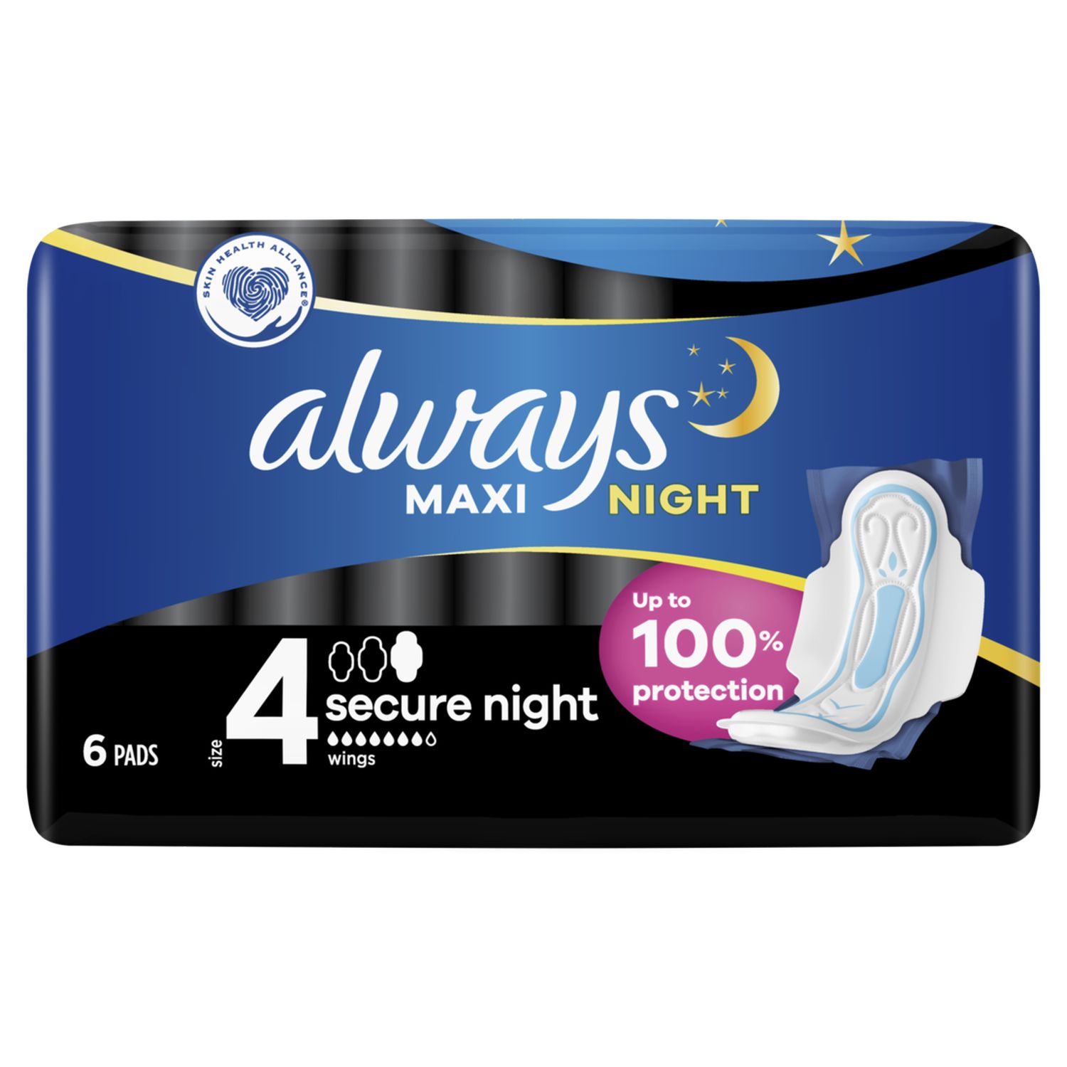 Гігієнічні прокладки Always Classic Secure Night 6 шт. - фото 2