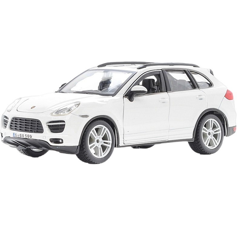 Автомодель Bburago Porsche Cayenne Turbo 1:24 біла (18-21056) - фото 1