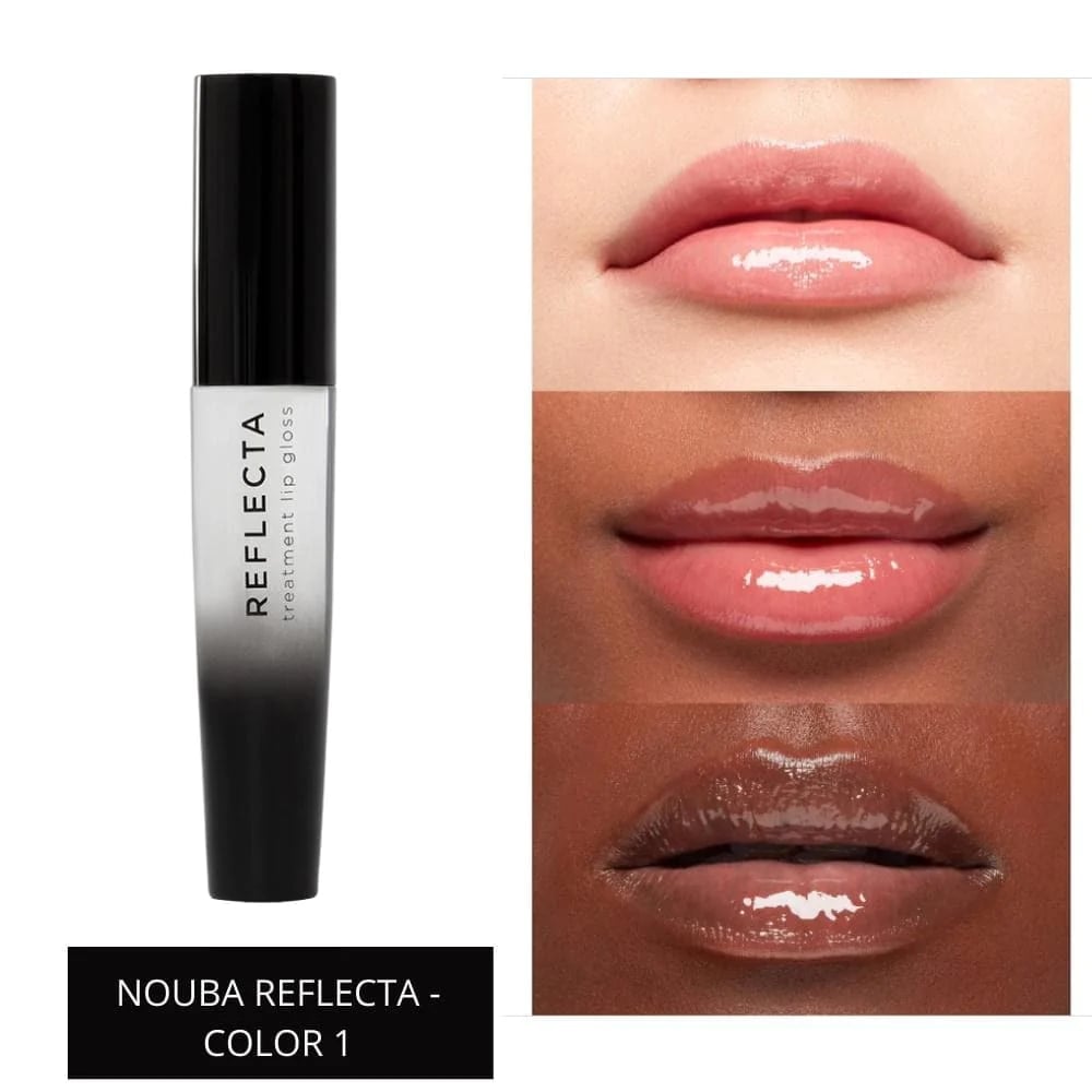 Блиск для губ Nouba Reflecta Treatment Lip Gloss відтінок 01 (Trasparent) 3.5 мл - фото 3