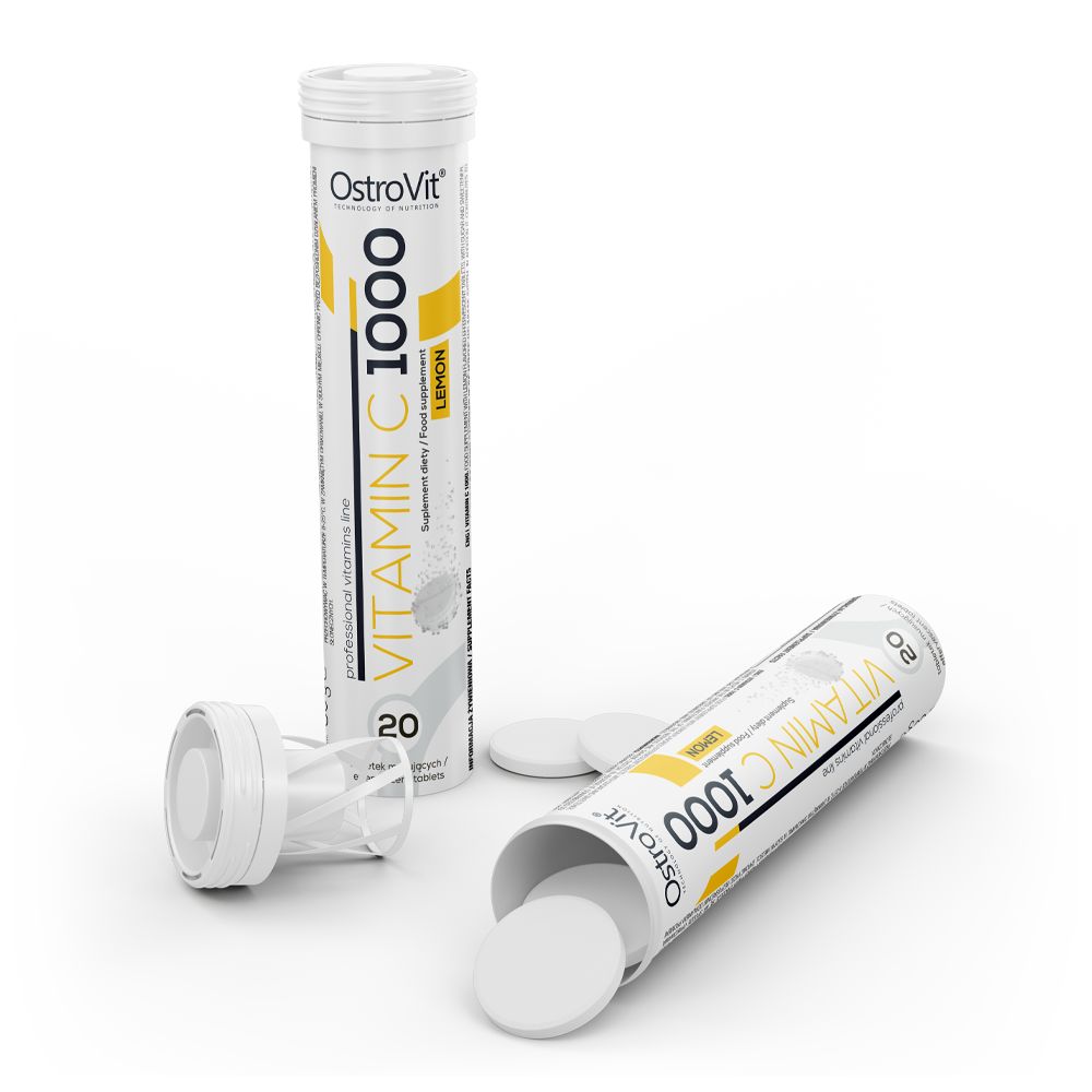 Витамин C OstroVit Vitamin C 1000 20 таблеток - фото 3