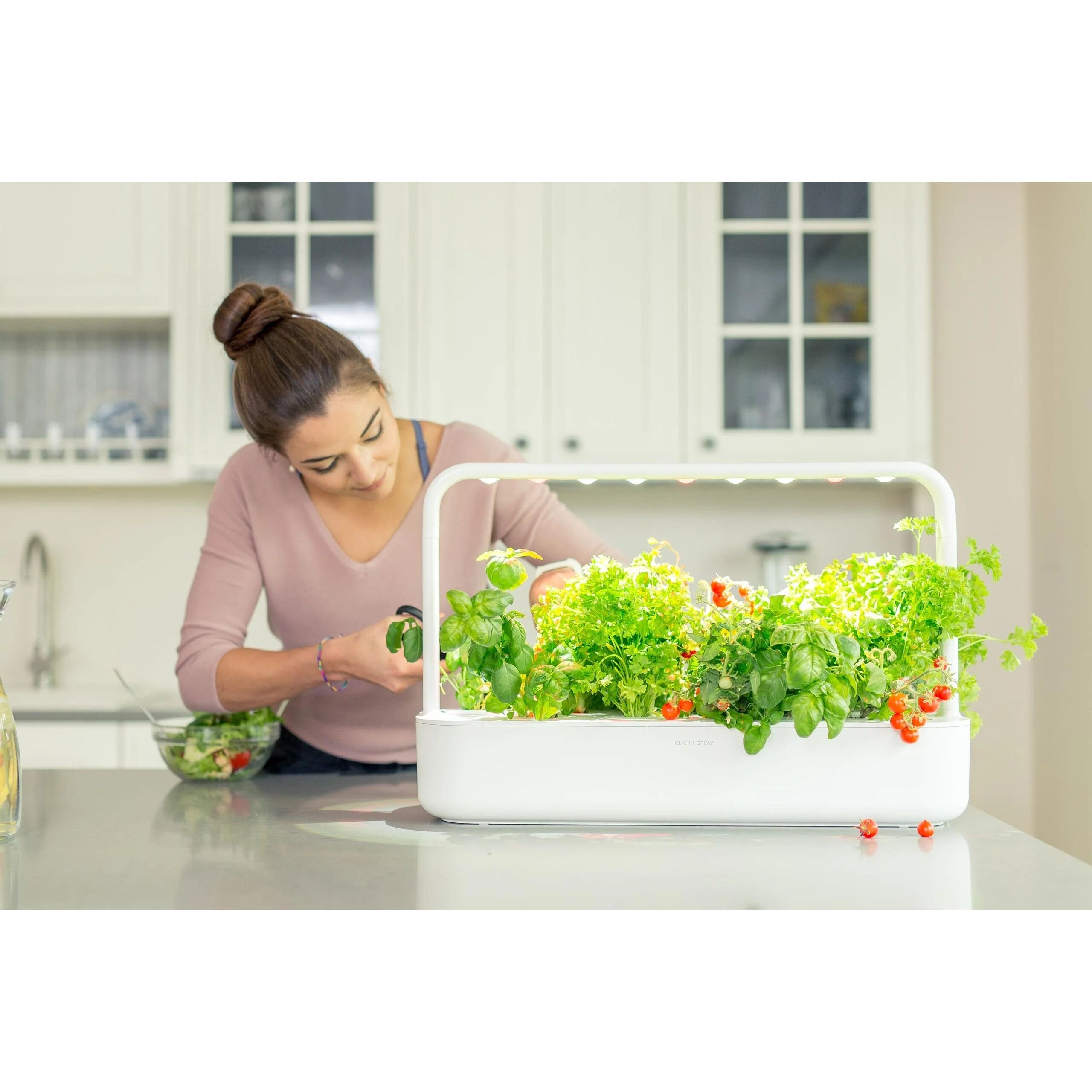 Стартовий набір для вирощування еко-продуктів Click & Grow Smart Garden 9, білий (8868 SG9) - фото 9