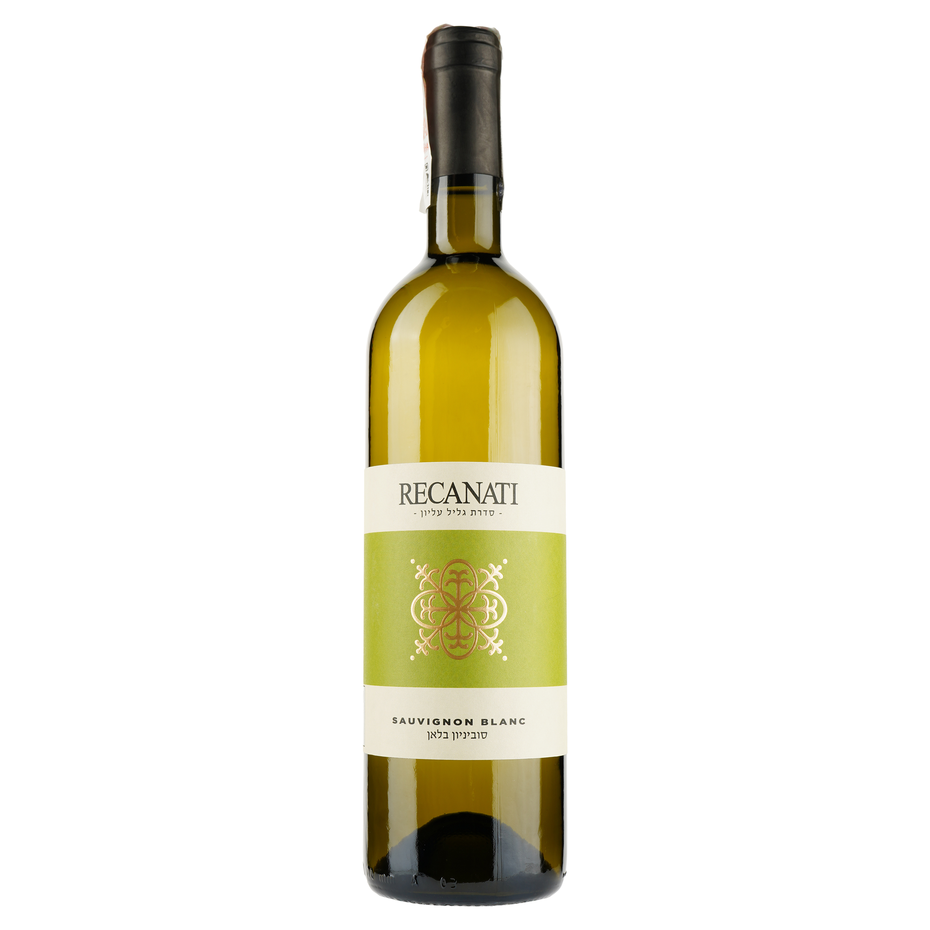 Вино Recanati Upper Galilee Sauvignon Blanc, 0,75 л, 11,5% (722970) - фото 1