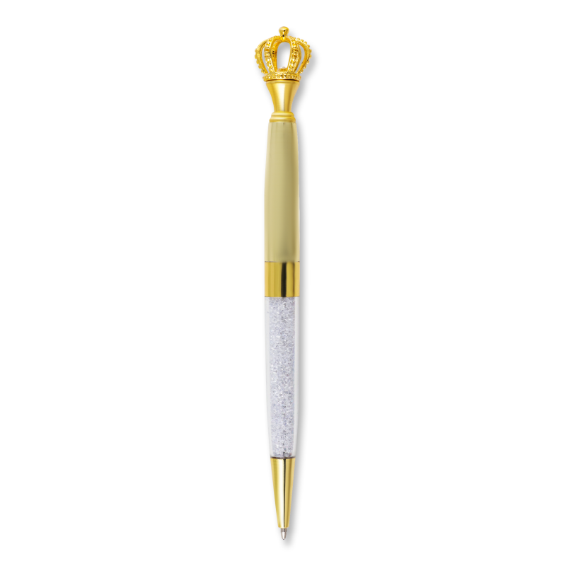 Ручка шариковая Offtop Монарх, золотой (870139) - фото 1