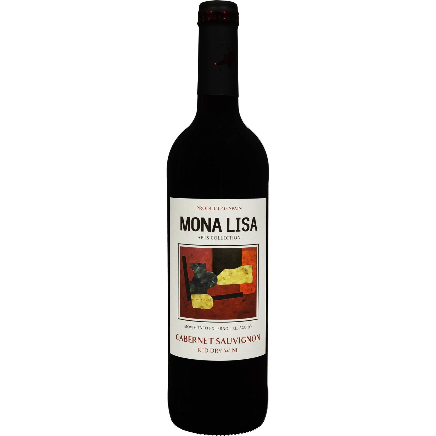 Вино Mona Lisa Cabernet Sauvignon, красное, сухое, 0,75 л - фото 1