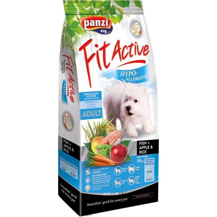 Сухий корм для дорослих собак малих порід FitActive B.C. Small, гіпоалергенний, 15 кг - фото 1