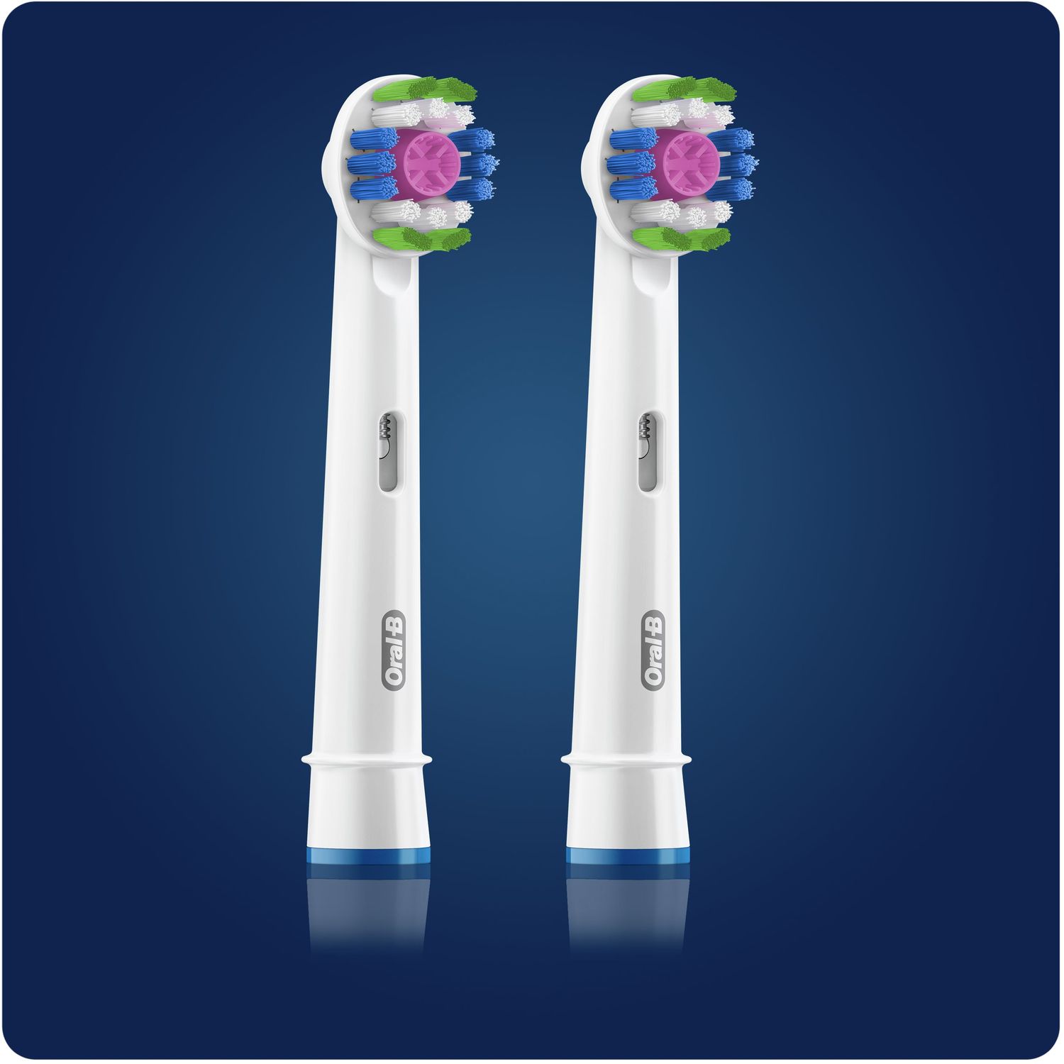 Насадки для электрической зубной щётки Oral-B 3D White CleanMaximiser, 2 шт. - фото 3