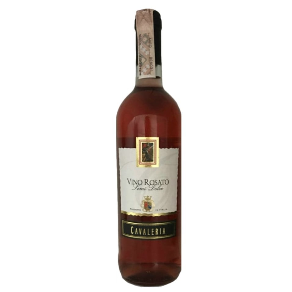 Вино Cavaleria Vino Rosato, розовое, полусладкое, 0,75 л - фото 1