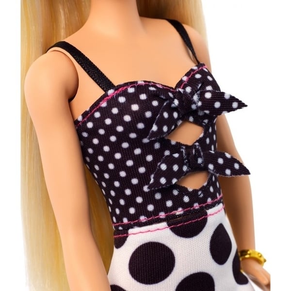 Кукла Barbie Модница в черно-белом платье (GHW50) - фото 4