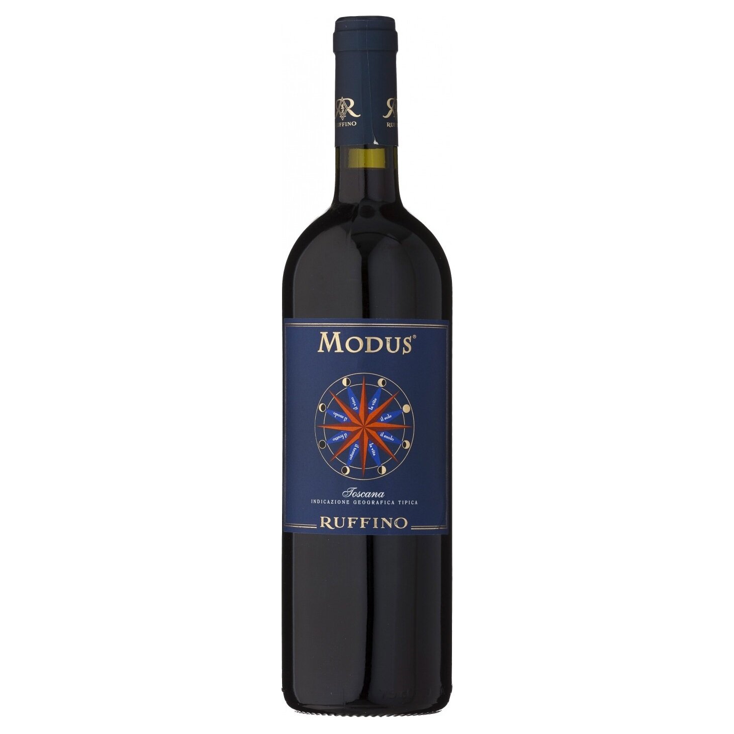 Вино Ruffino Modus, червоне, сухе, 0,75 л - фото 1