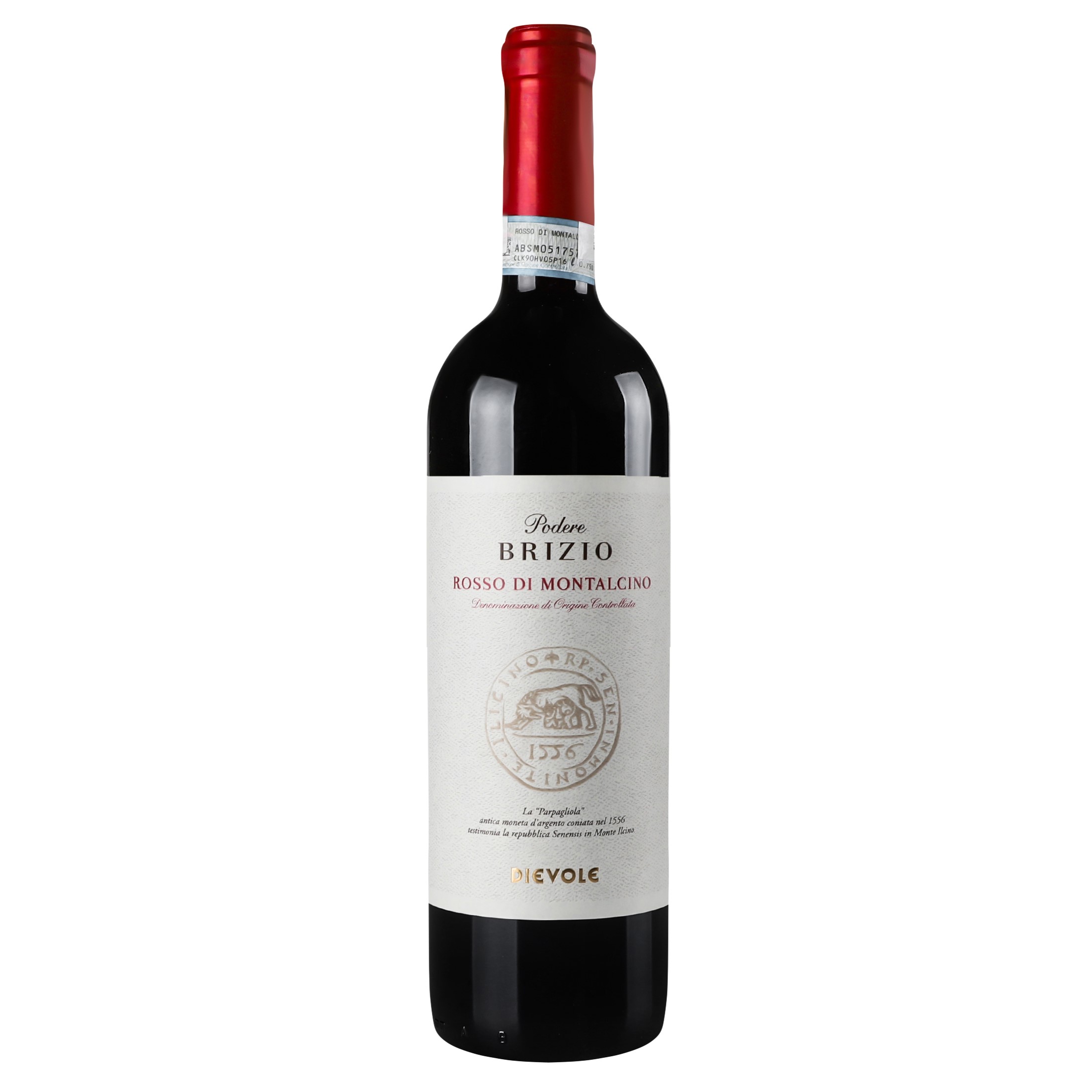 Вино Dievole Podere Brizio Rosso di Montalcino, красное, сухое, 0.75 л - фото 1