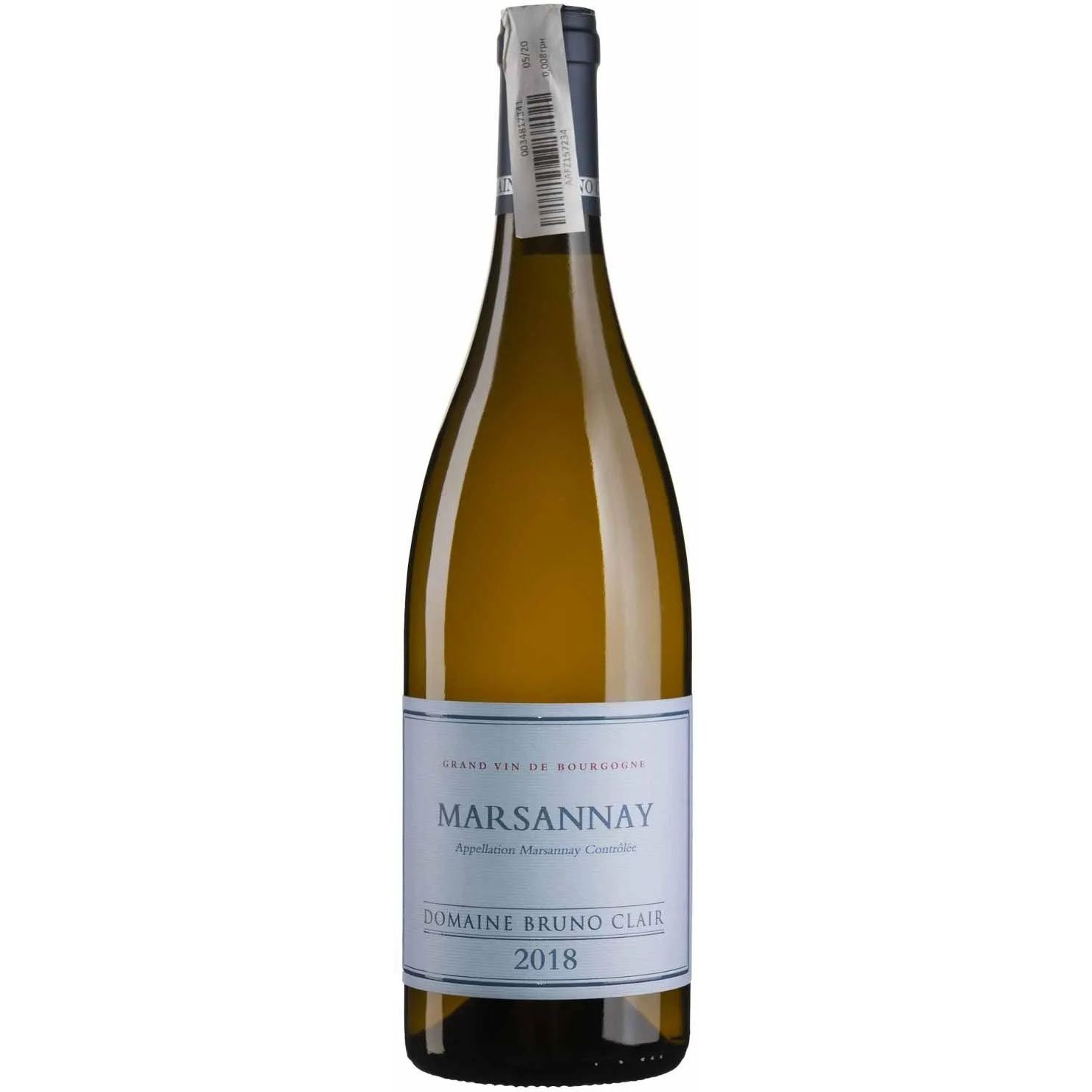 Вино Domaine Bruno Clair Marsannay Blanc 2018, біле, сухе, 0,75 л - фото 1