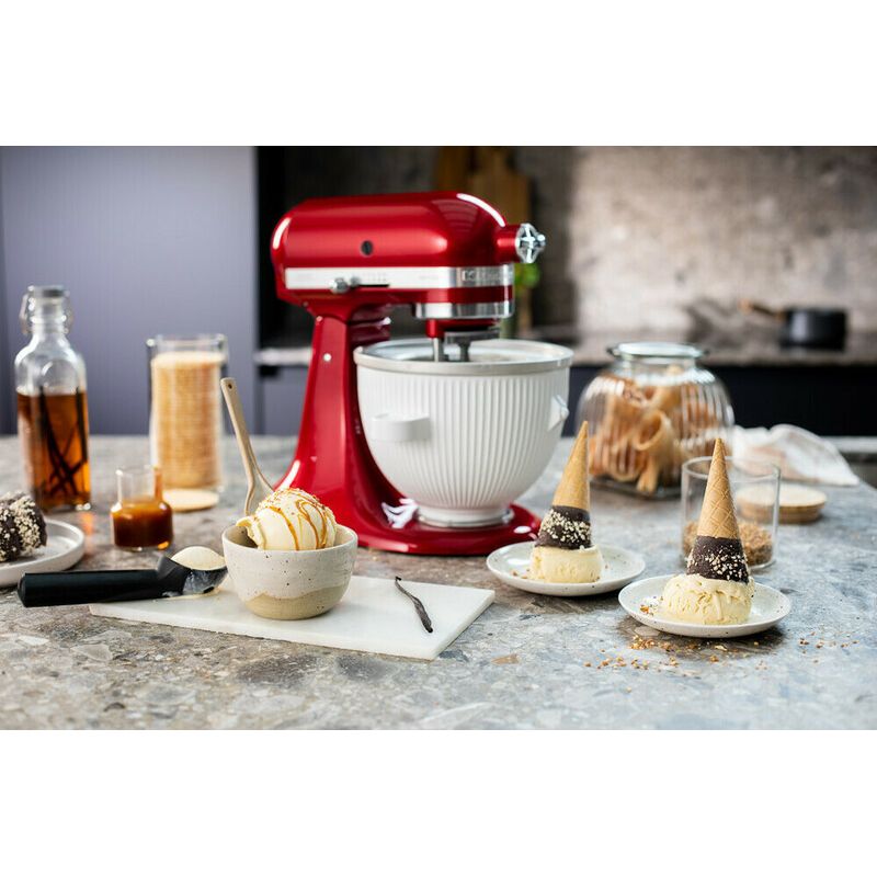 Планетарный миксер KitchenAid Artisan 4.8 л карамельное яблоко (5KSM175PSECA) - фото 13