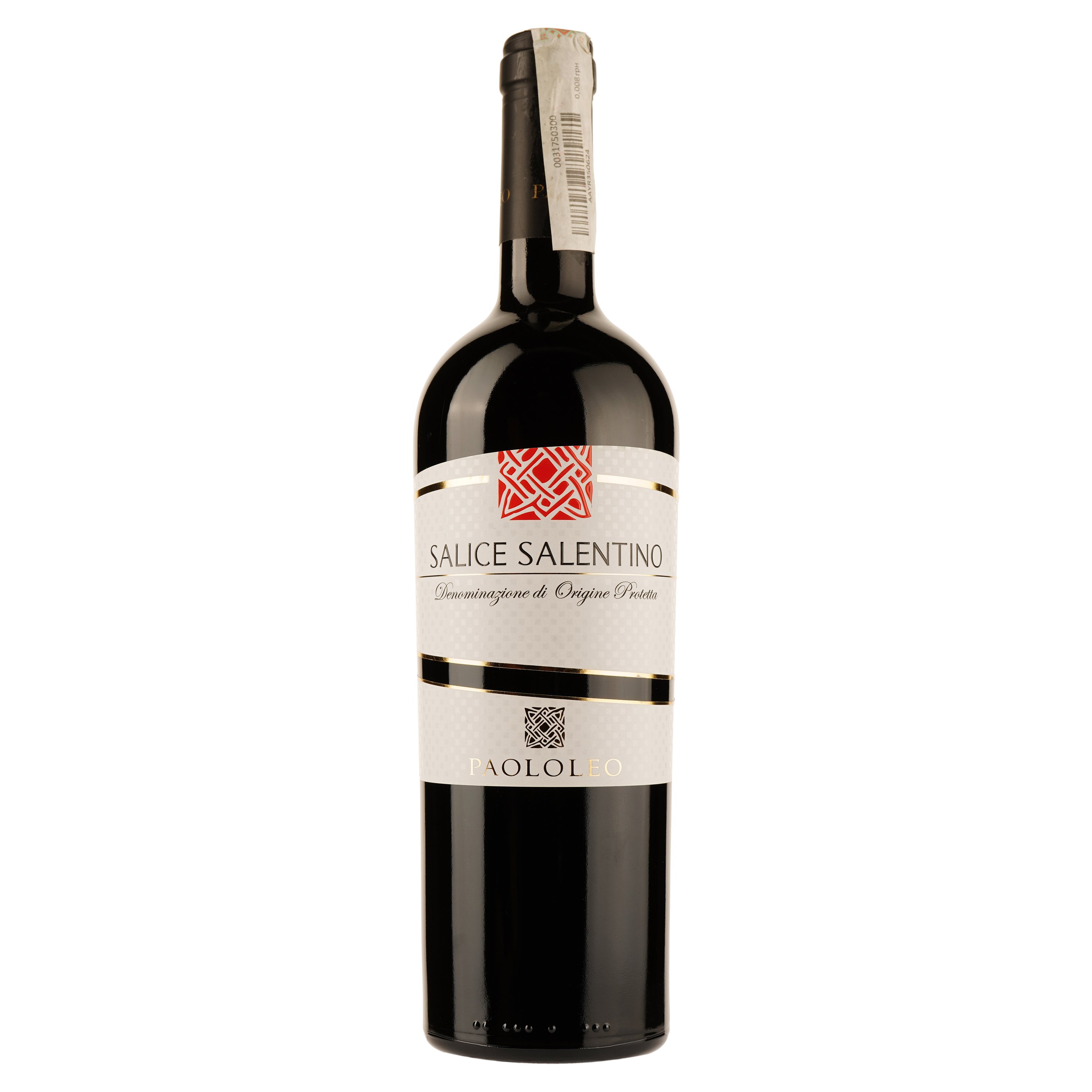 Вино Paololeo Salice Salentino Varietali DOP, красное, сухое, 0,75 л - фото 1