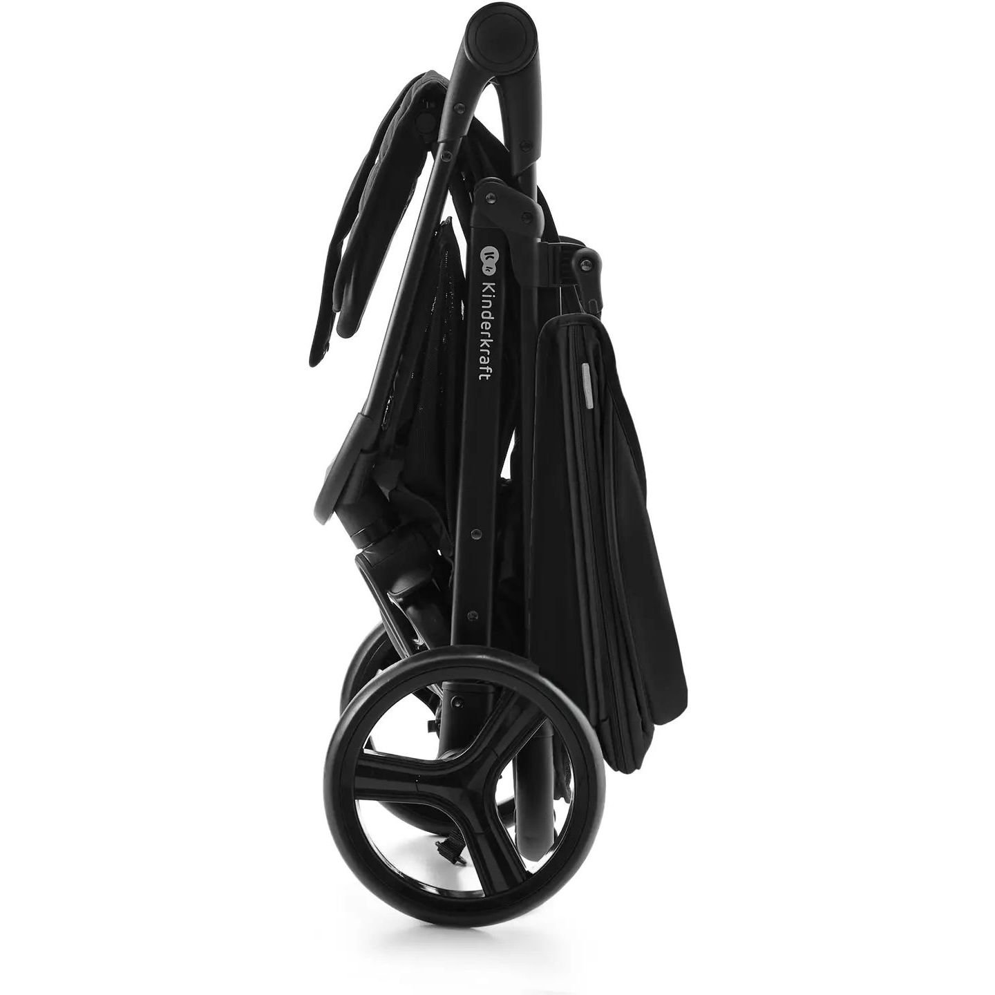 Прогулочная коляска Kinderkraft Rine Classic Black черный (00-00305205) - фото 5
