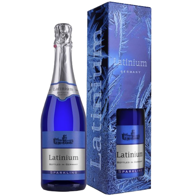Вино игристое Latinium Sparkling в подарочной упаковке, 8,5%, 0,75 л - фото 1