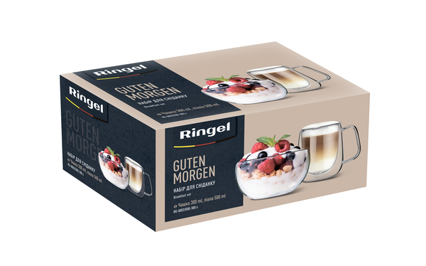 Набор для завтрака Ringel Guten Morgen, 2 предмета (RG-0002/500-300 s) - фото 4