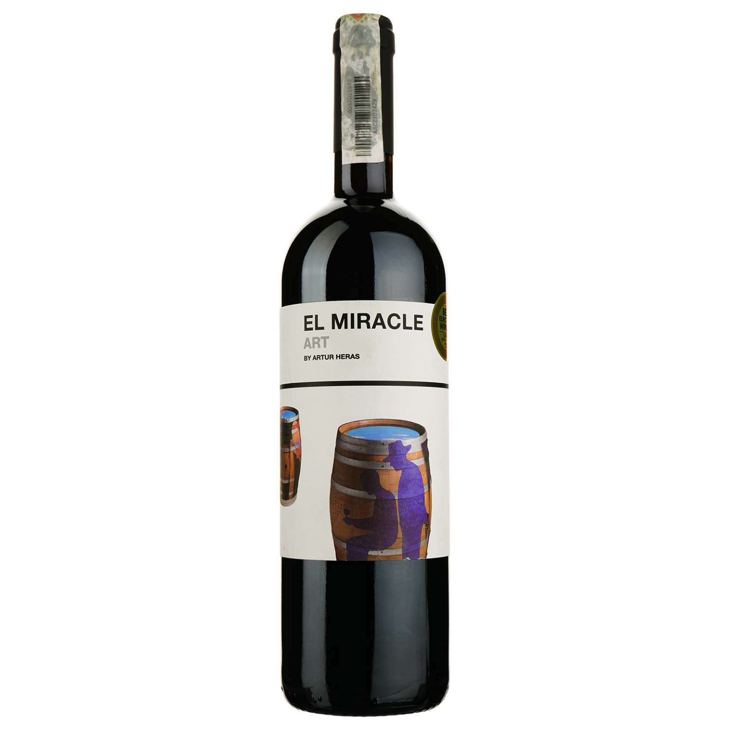 Вино Vicente Gandia El Miracle Art, червоне, сухе, 13%, 0,75 л (36138) - фото 1