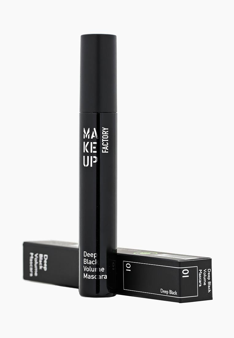 Об'ємна туш для вій Make Up Factory Deep Black Volume Mascara, відтінок 01 (Deep Black), 18 мл (405073) - фото 2