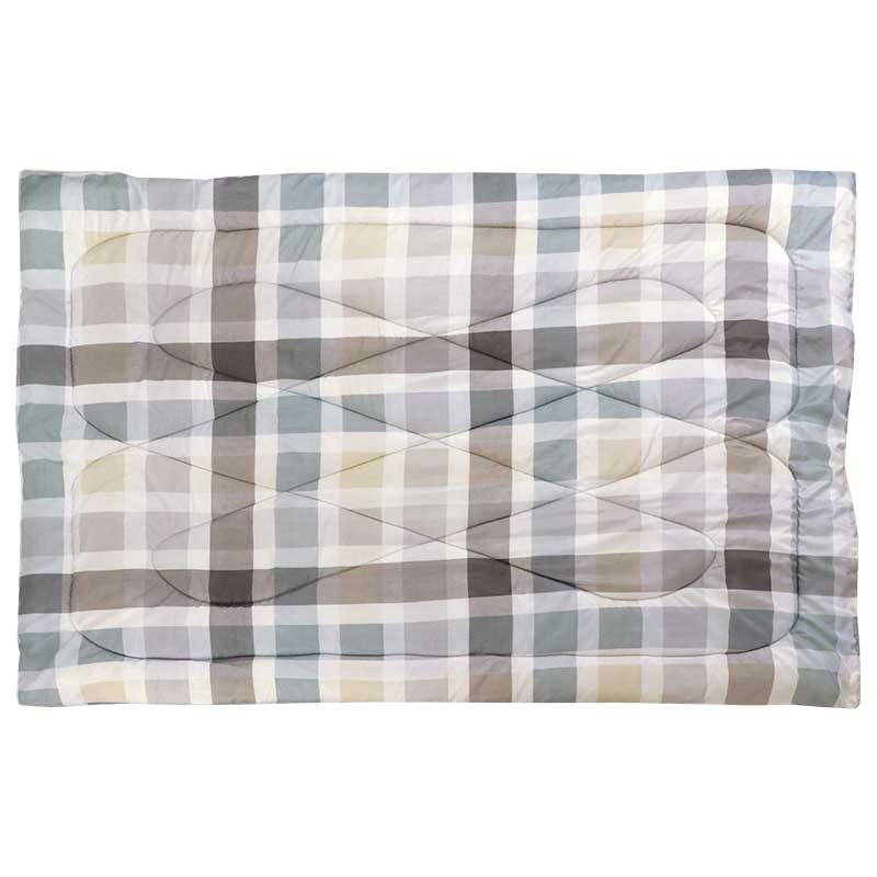 Одеяло силиконовое Руно Клетка, евростандарт, 220х200 см, разноцветный (322.53Клітинка) - фото 2