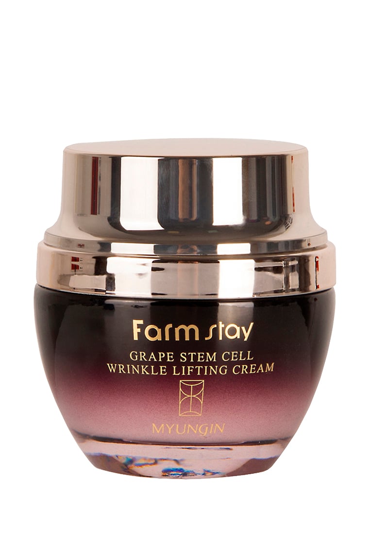 Крем для обличчя проти зморшок FarmStay Grape Stem Cell Wrinkle Lifting Cream Виноград, 50 мл - фото 1