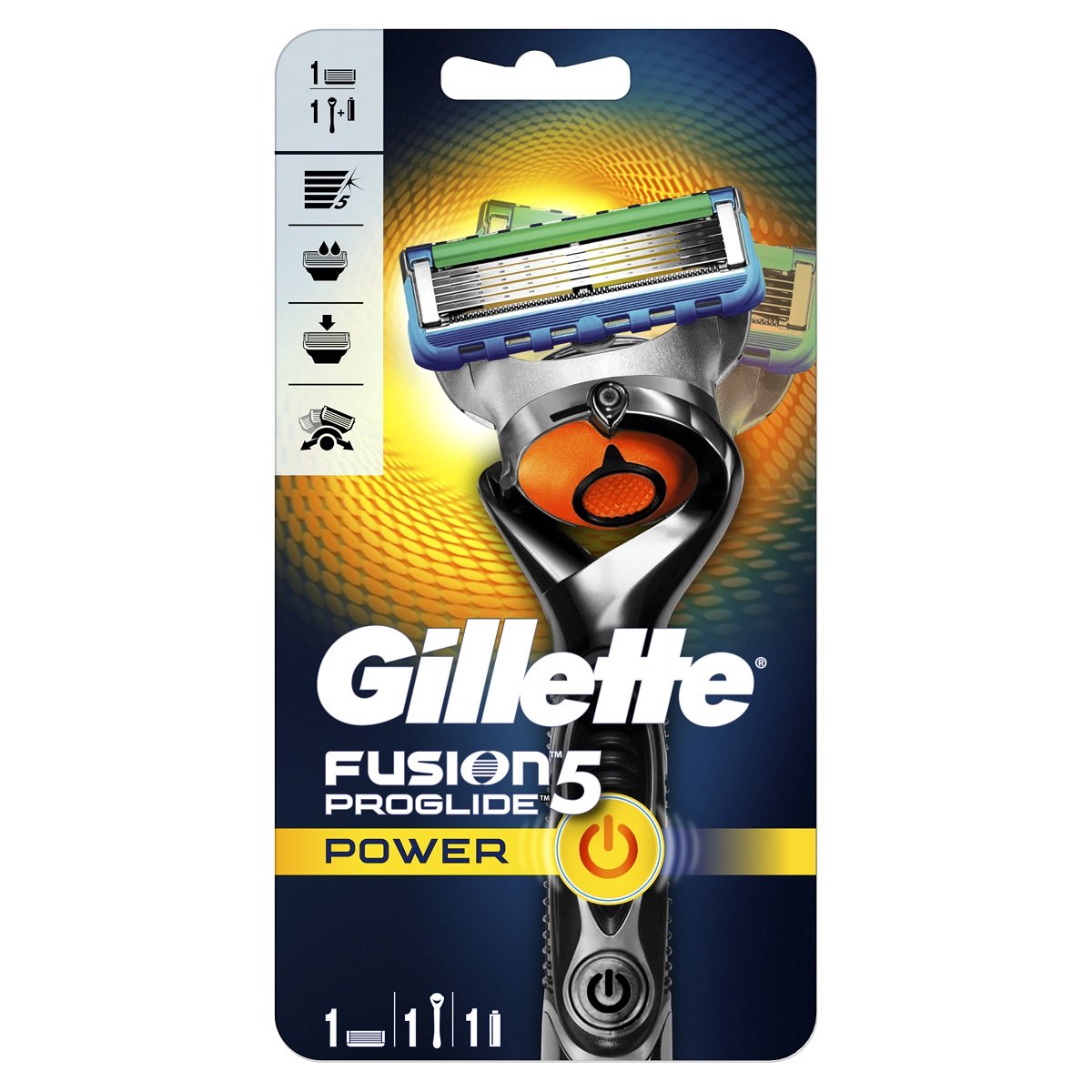 Станок для гоління чоловічий Gillette Fusion5 ProGlide Flexball з 1 змінним картриджем - фото 2
