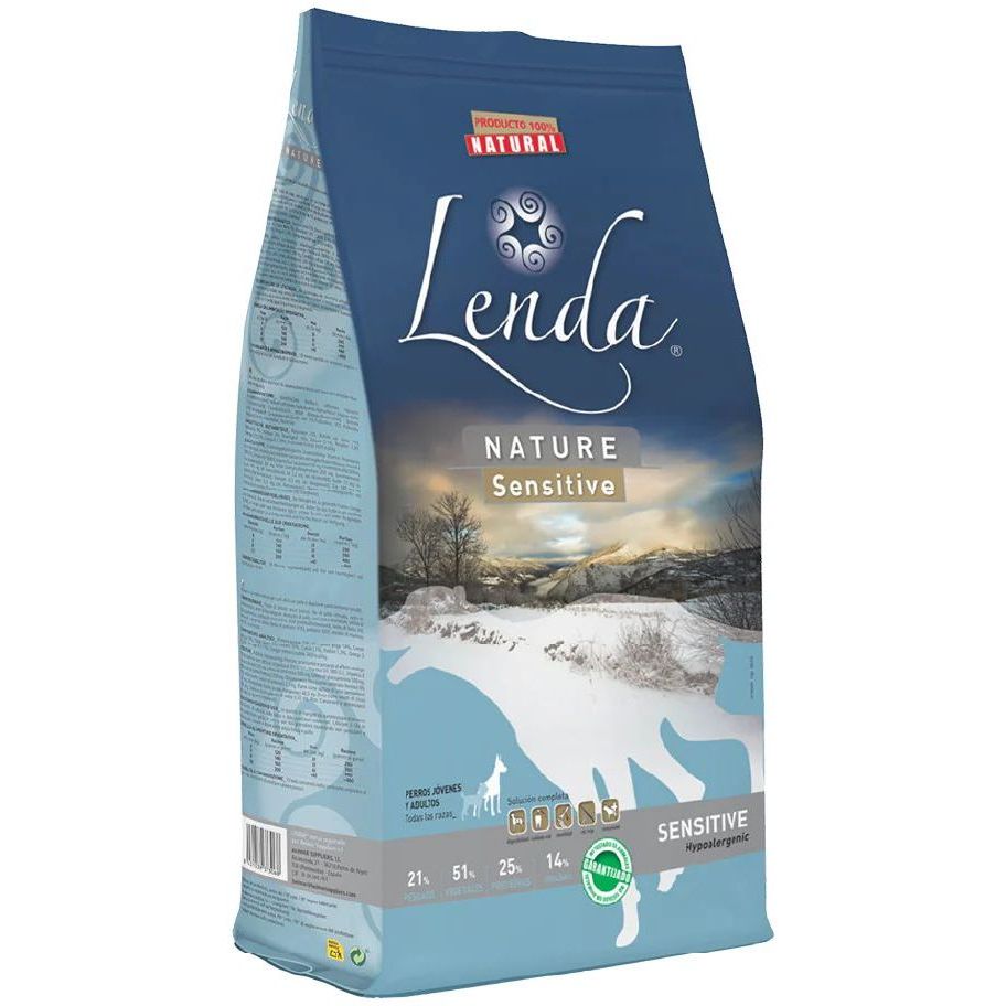 Сухий корм Lenda Nature Sensitive для собак всіх порід з чутливим травленням 3 кг - фото 1