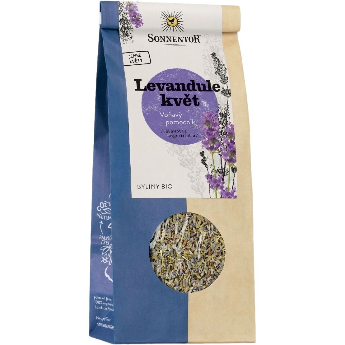 Чай трав'яний Sonnentor Lavender Flowers органічний 70 г - фото 1