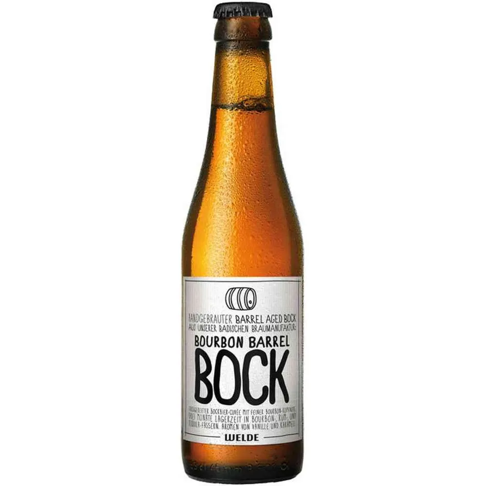 Пиво Welde Craft Bourbon Barrel Bock светлое фильтрованное 6.6% 0.33 л - фото 1