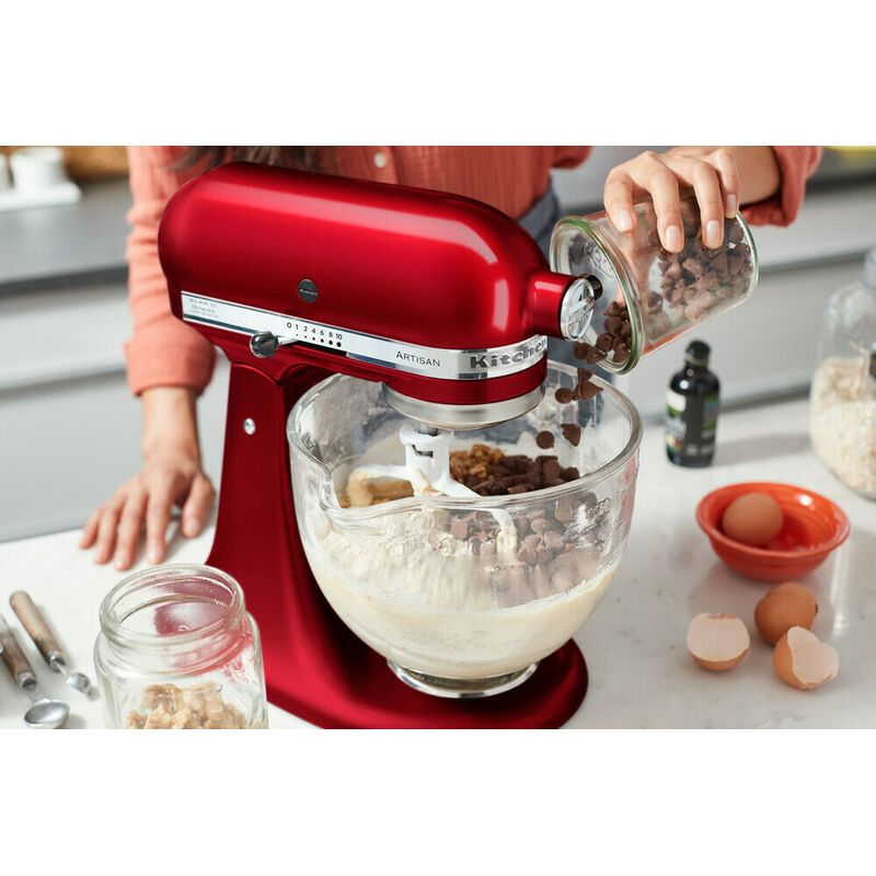 Планетарний міксер KitchenAid Artisan 4.8 л карамельне яблуко (5KSM175PSECA) - фото 16