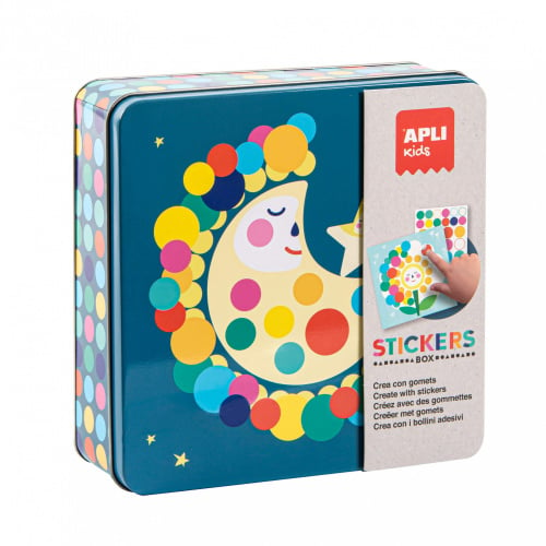 Набор стикеров для игры Apli Kidsі Месяц в коробке, 12 листов (15221) - фото 1