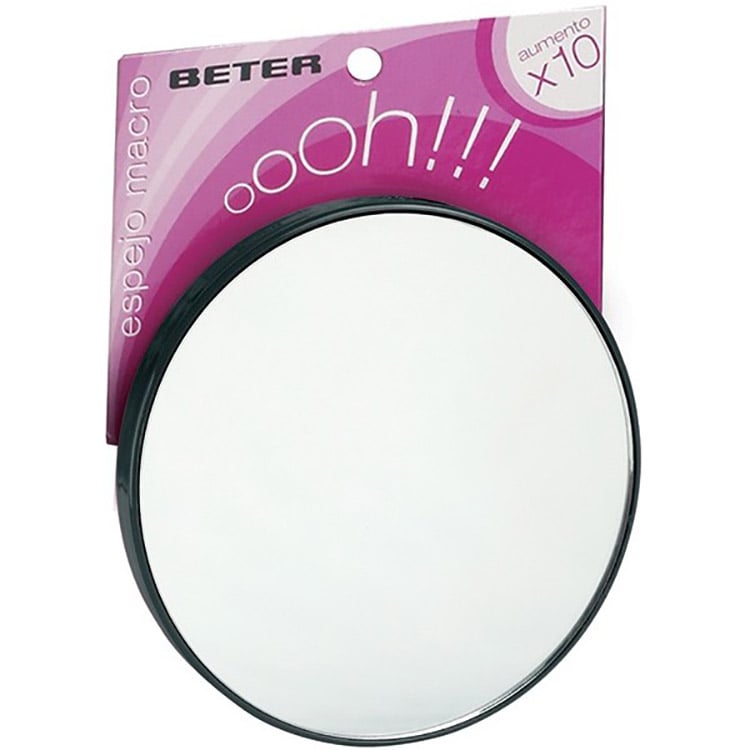 Дзеркало підвісне Beter Macro Mirror Oooh 8.5 см чорне - фото 2