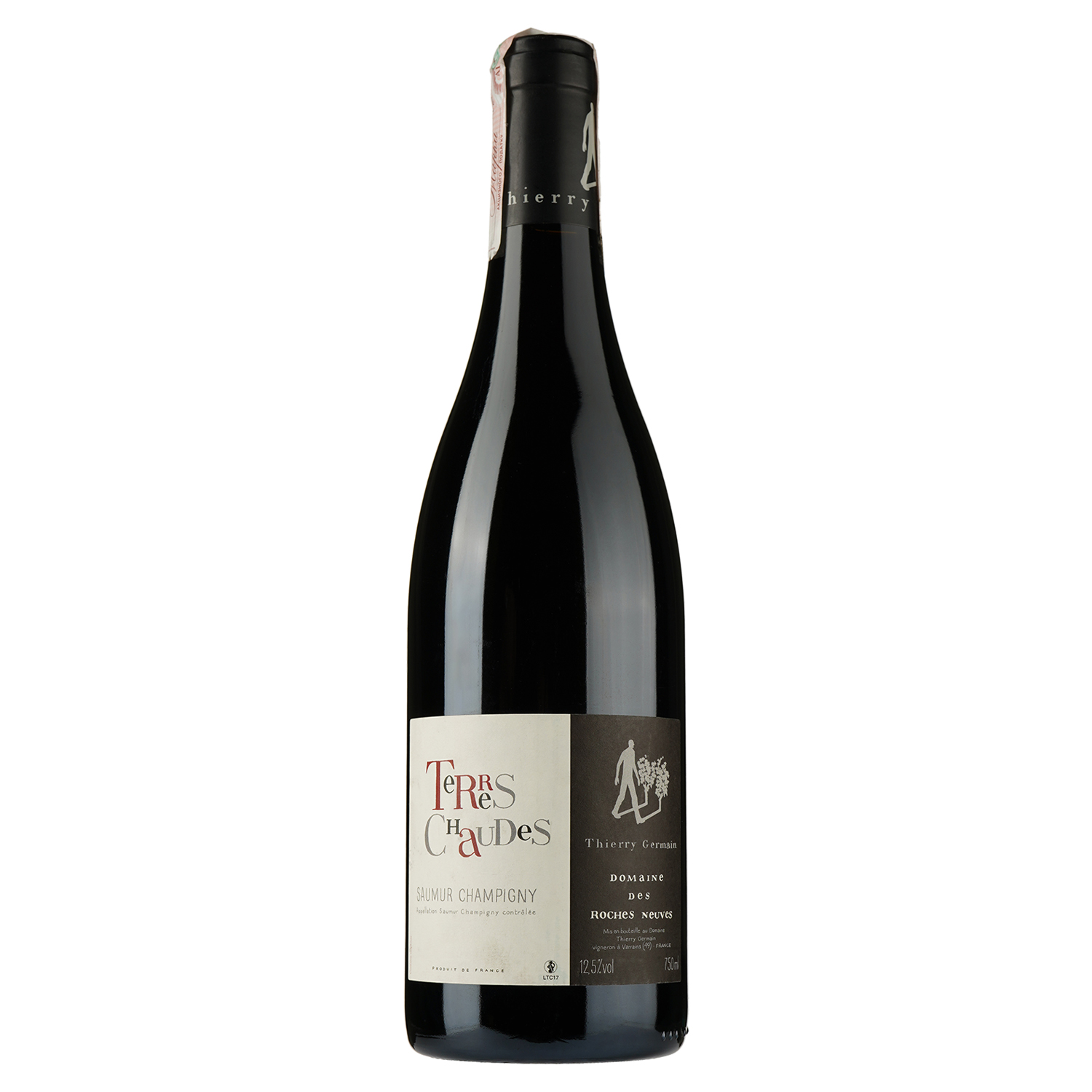 Вино Thierry Germain Domaine des Roches Neuves Saumur-Champigny Terres Chaudes 2017 АОС/AOP, 12,5%, 0,75 л (766690) - фото 1