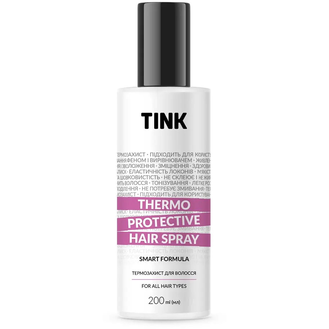 Термозащита для волос Tink Thermo Protective Hair Spray 200 мл - фото 1