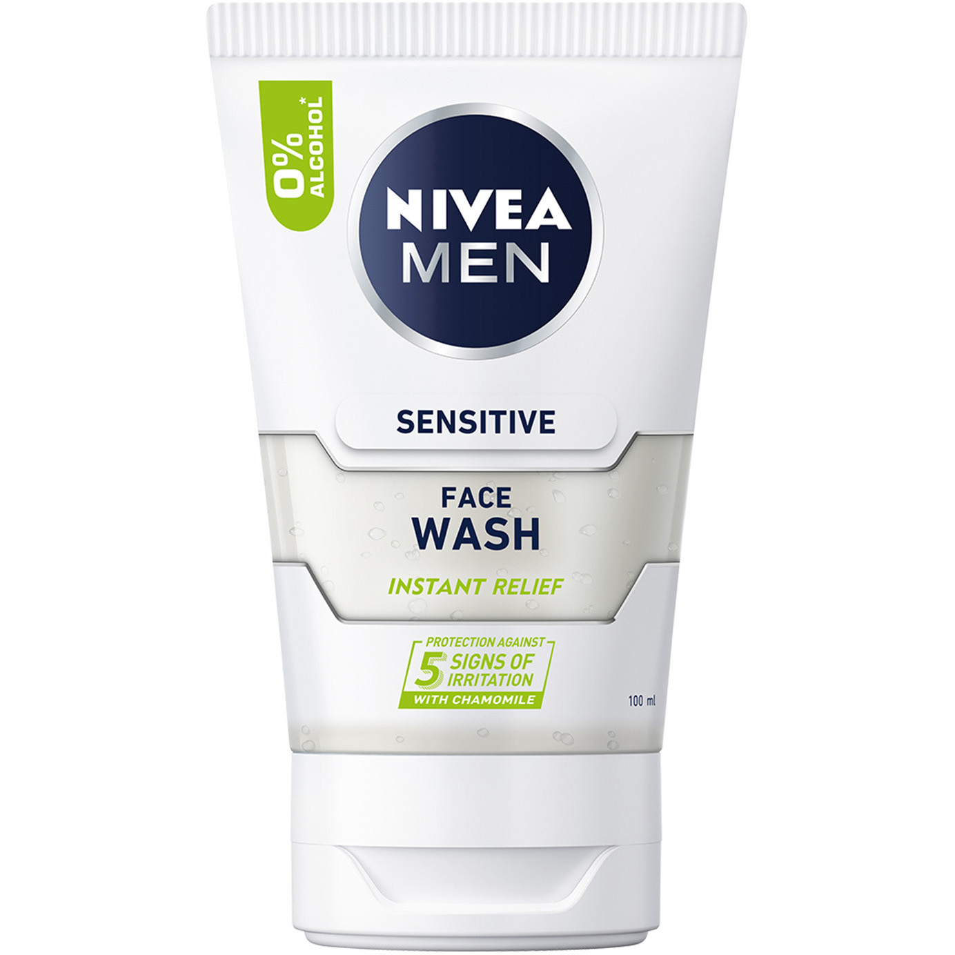 Гель для умывания Nivea Men Мгновенное облегчение для чувствительной кожи мужчин 100 мл - фото 1