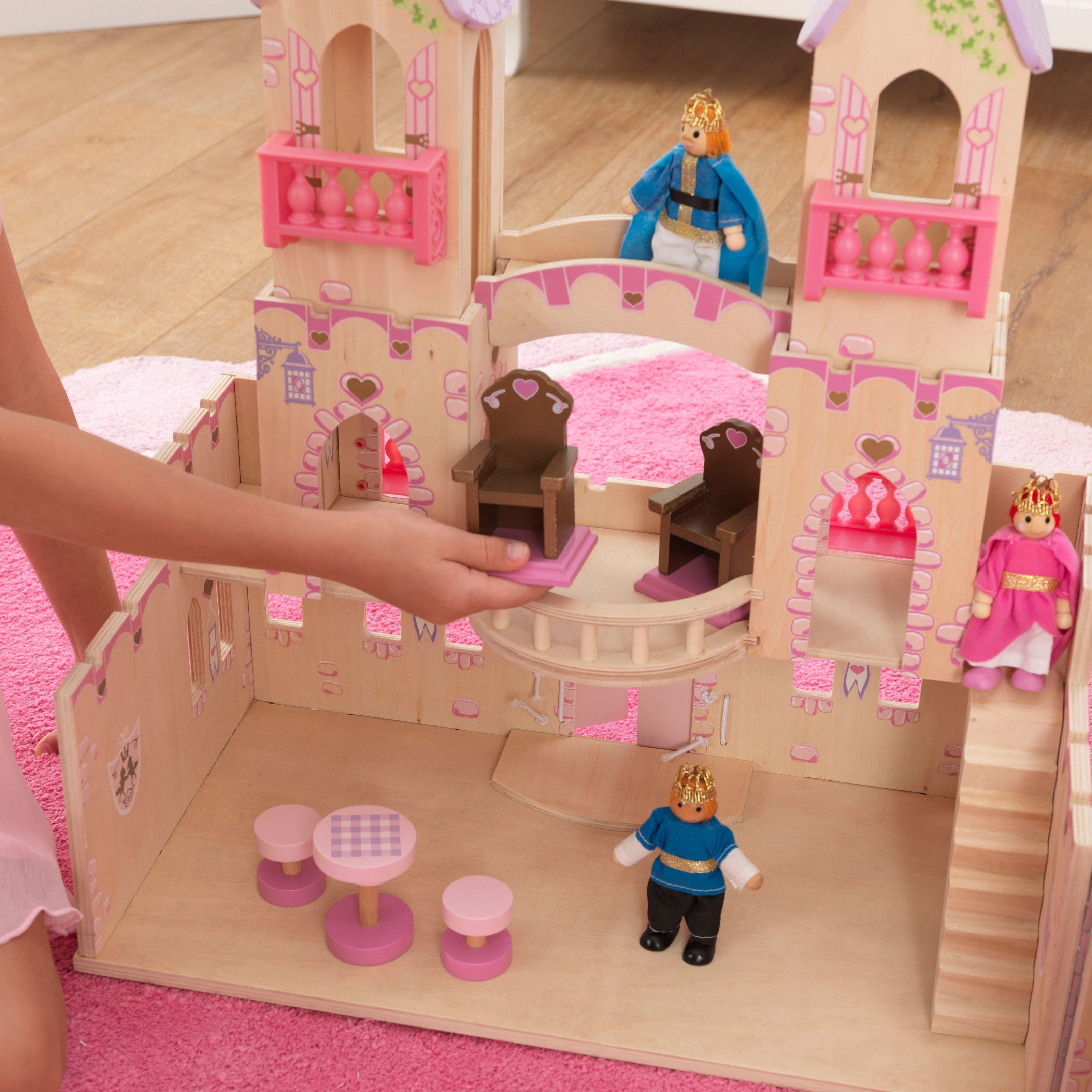 Ляльковий будиночок KidKraft Princess Castle (65259) - фото 8