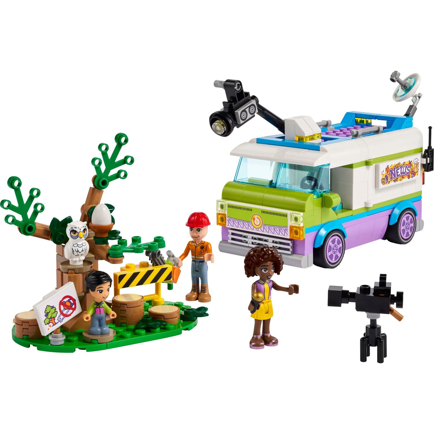 Конструктор LEGO Friends Фургон редакції новин, 446 деталей (41749) - фото 6