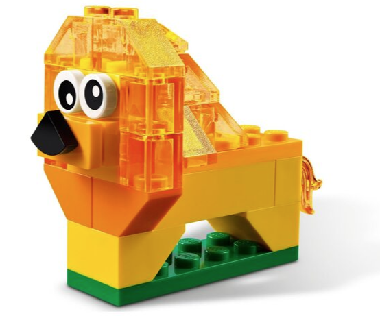 Конструктор LEGO Classic Прозорі кубики, 500 деталей (11013) - фото 9