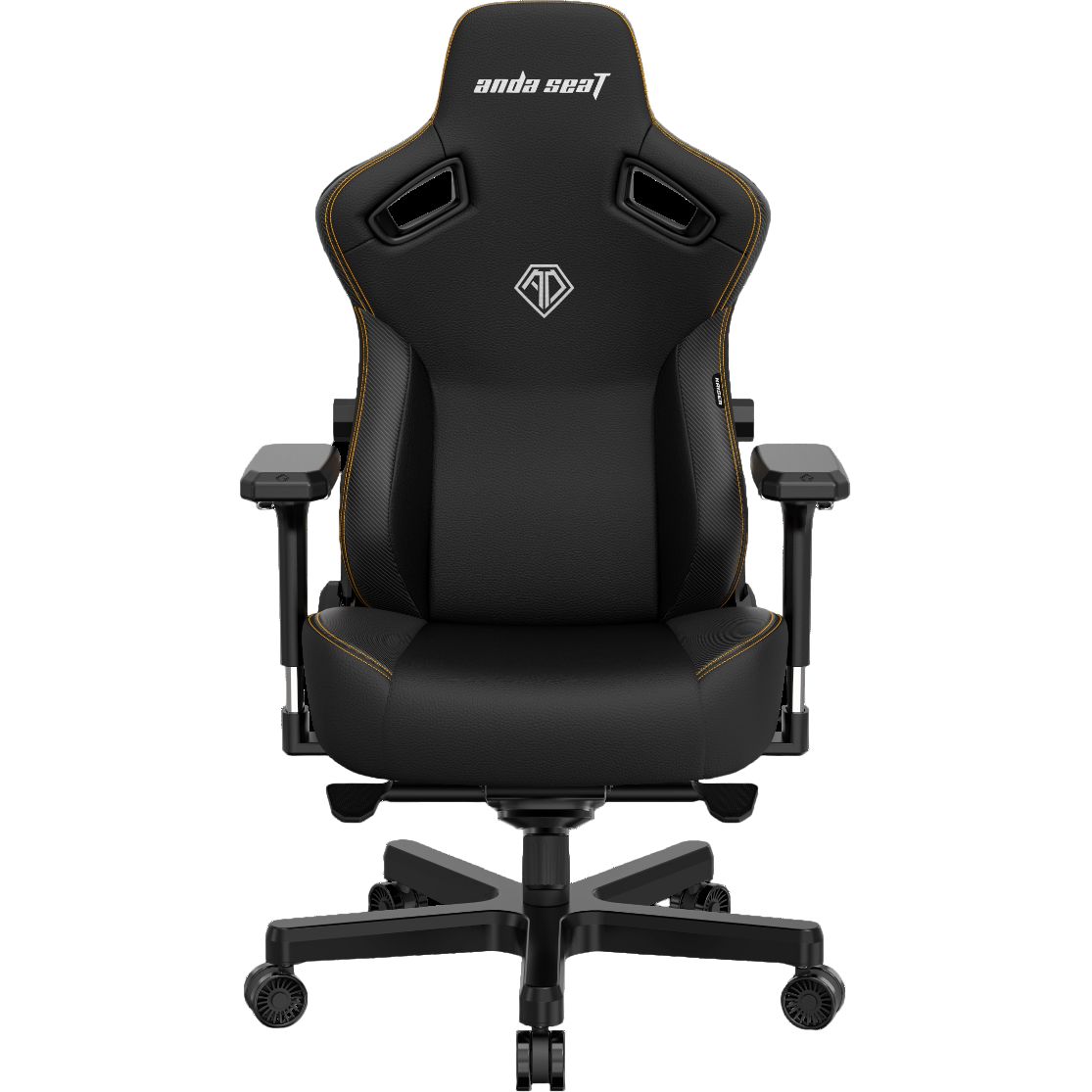 Кресло игровое Anda Seat Kaiser 3 Size L Black (AD12YDC-L-01-B-PV/C) - фото 1