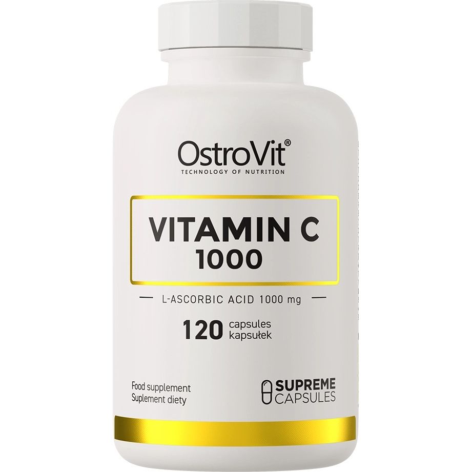 Витамин OstroVit Vitamin C 1000 120 капсул - фото 1