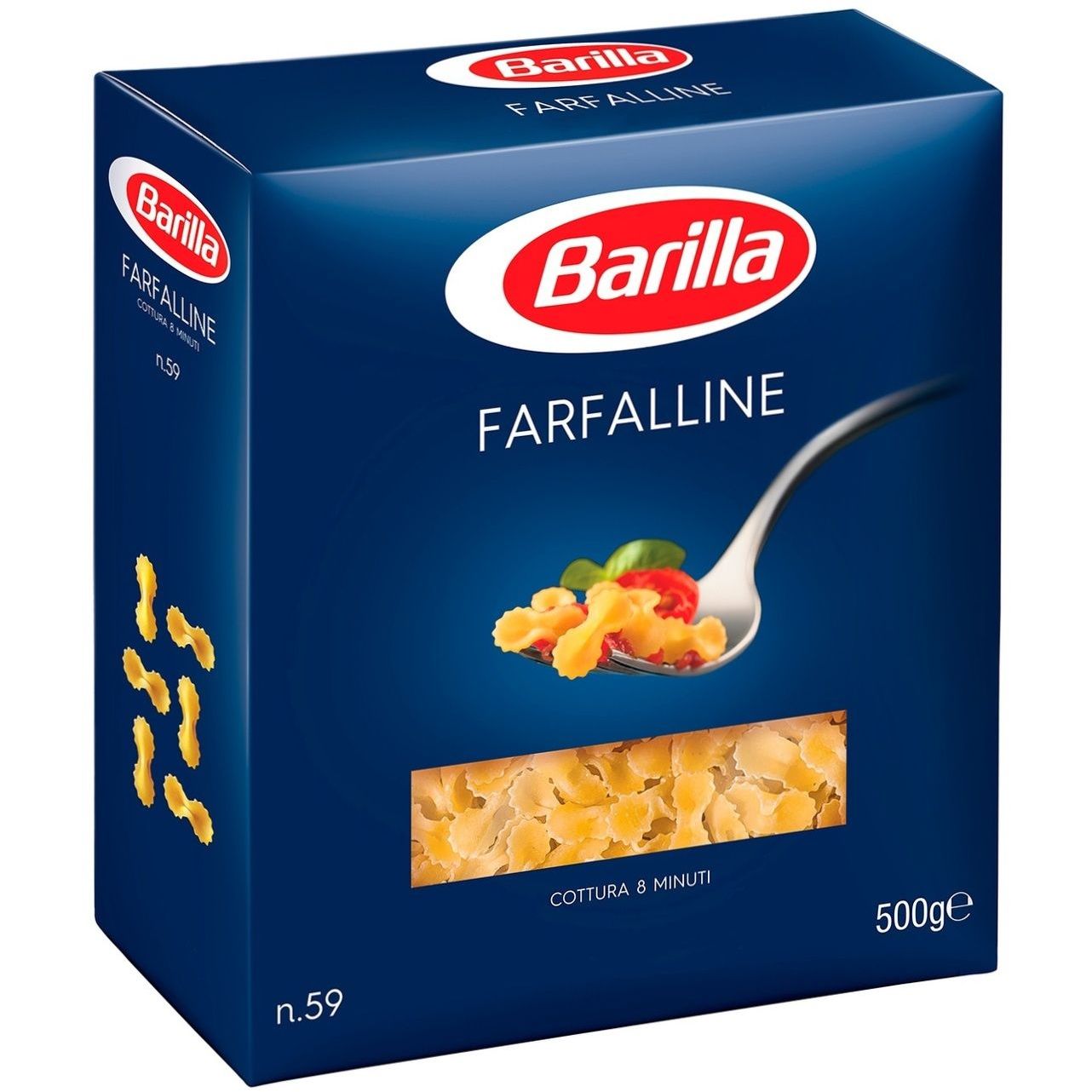 Макаронные изделия Barilla Фарфалле Бантики малые 500 г (827623) - фото 1