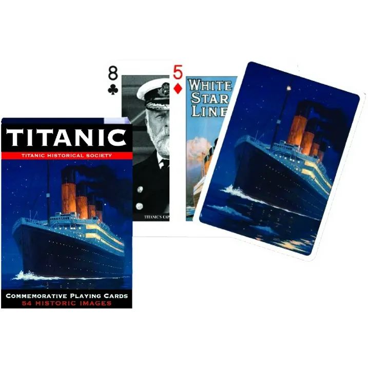 Гральні карти Piatnik Титанік, одна колода, 55 карт (PT-142314) - фото 1