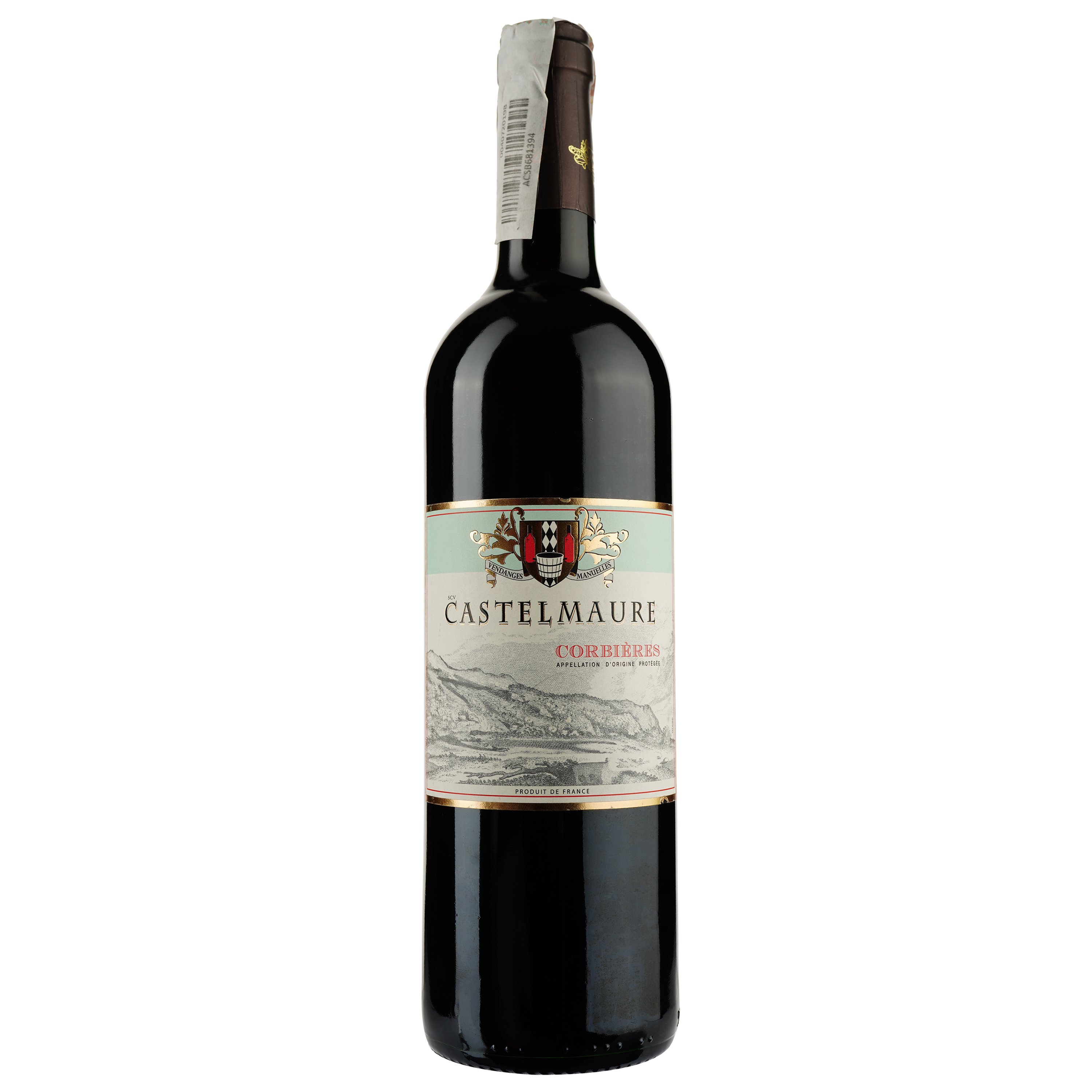 Вино Castelmaure Corbieres Rouge, 13,5%, 0,75 л (788420) - фото 1