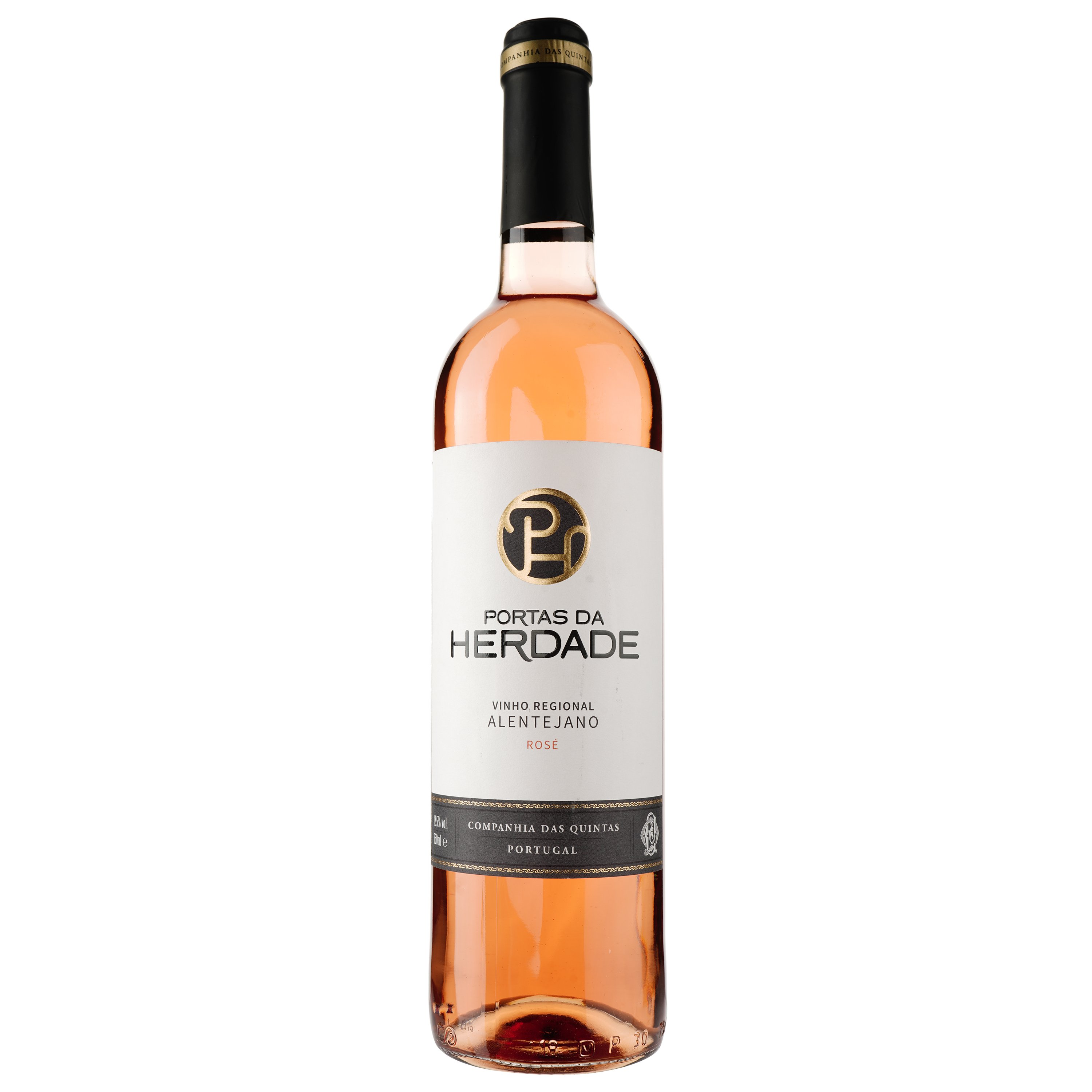 Вино Portas da Herdade Regional Alentejano, розовое, полусладкое, 12%, 0,75 л - фото 1