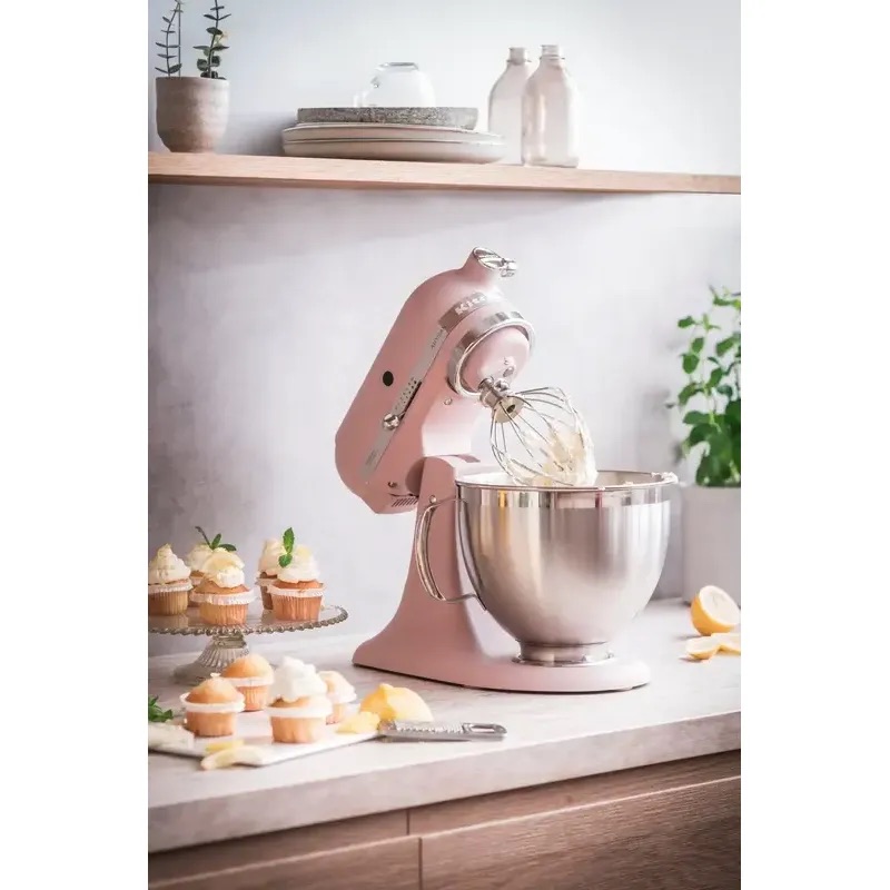 Планетарный миксер KitchenAid Artisan 4.8 л пряный розовый (5KSM185PSEFT) - фото 13