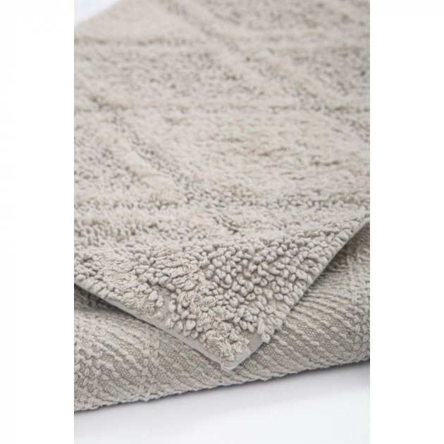 Набор ковриков Irya Maxi a.gri, 90х60 см и 60х40 см, светло-серый (svt-2000022296380) - фото 2