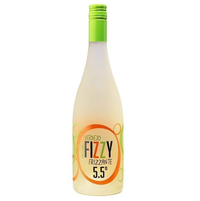 Вино ігристе Fizzy Frizzante Verdejo, біле, напівсолодке, 5,5%, 0,75 л (W1636) - фото 1